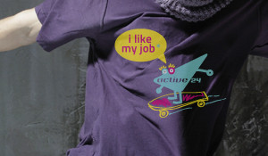 t-shirt A24 I like my job [skateboard]